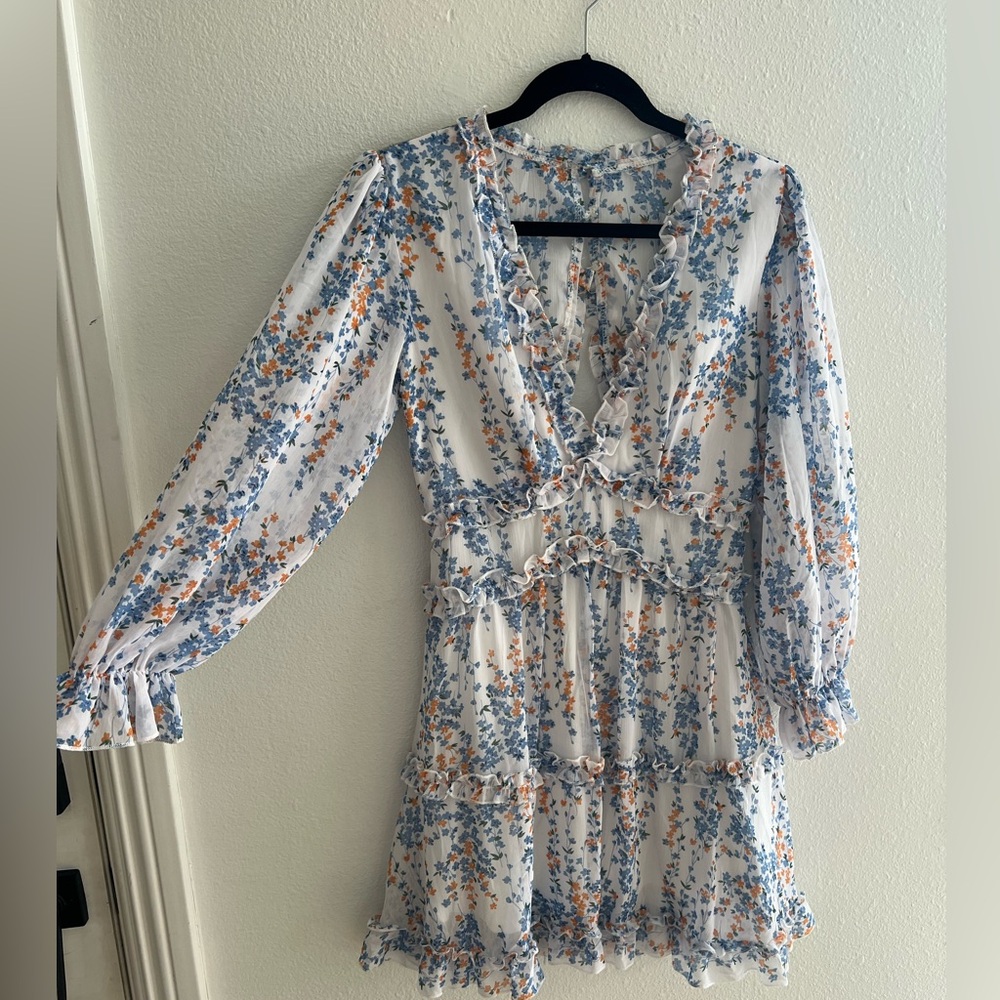Blue & White Sundress